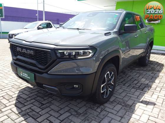 RAM RAMPAGE 2.0 HURRICANE 4 TURBO GASOLINA REBEL 4X4 AUTOMÁTICO