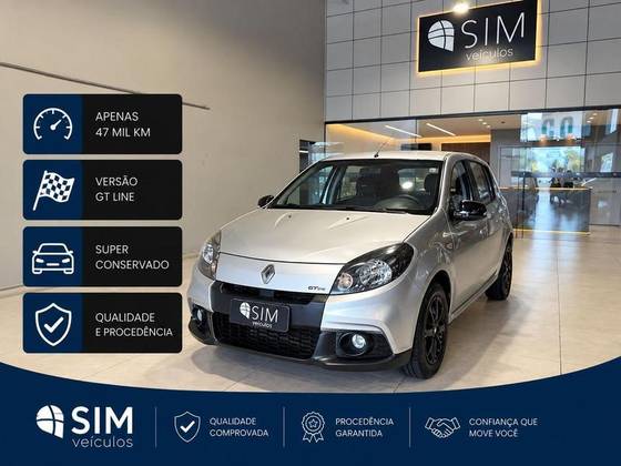 RENAULT SANDERO 1.6 GT LINE LIMITED FLEX 4P MANUAL
