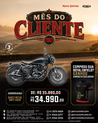 ROYAL ENFIELD SHOTGUN 650 SHEET METAL GREY 