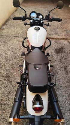 ROYAL ENFIELD-SHOTGUN 650 STENCIL WHITE ROYAL ENFIELD-SHOTGUN 650 STENCIL WHITE-2025