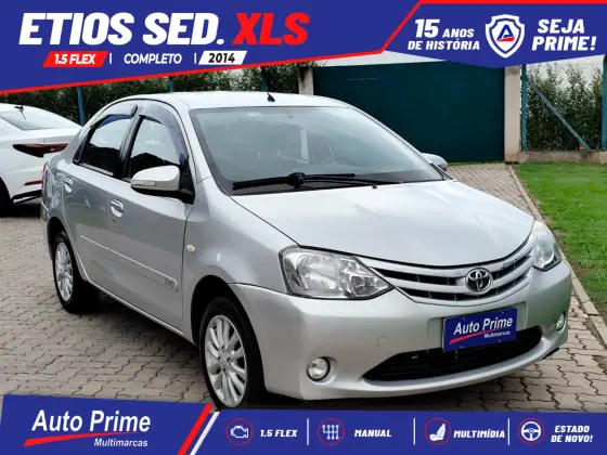 TOYOTA ETIOS 1.5 XLS SEDAN 16V FLEX 4P MANUAL