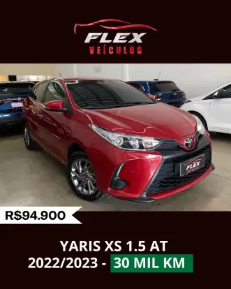 TOYOTA-YARIS-1.5 16V FLEX XS CONNECT MULTIDRIVE TOYOTA-YARIS-2022