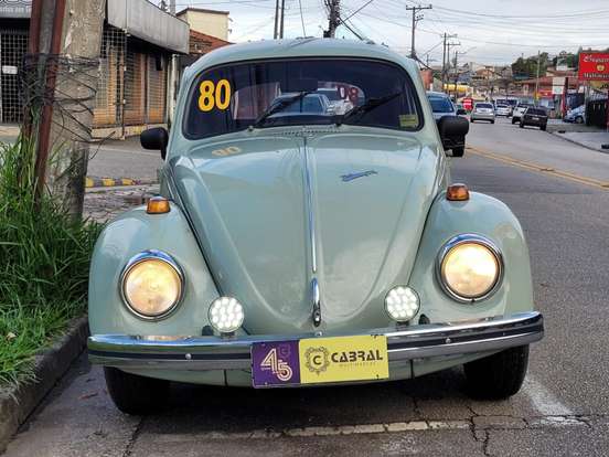 VOLKSWAGEN-FUSCA-1.3 L 8V GASOLINA 2P MANUAL VOLKSWAGEN-FUSCA-1980