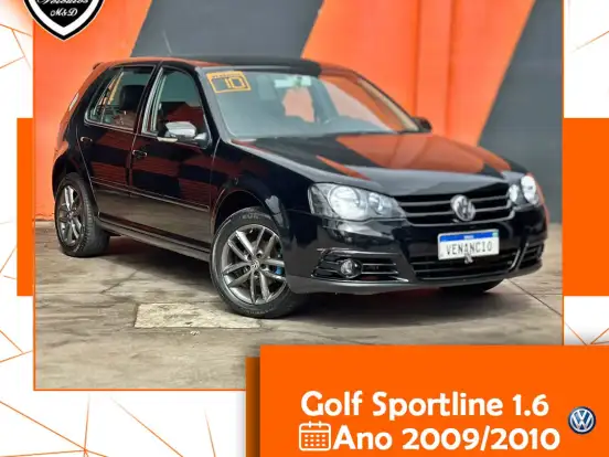 VOLKSWAGEN-GOLF-1.6 MI SPORTLINE 8V FLEX 4P MANUAL VOLKSWAGEN-GOLF-2009