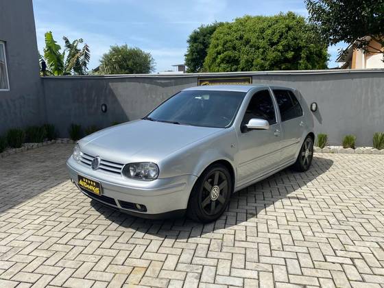 VOLKSWAGEN GOLF 1.6 MI BLACK & SILVER 8V GASOLINA 4P MANUAL