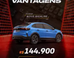 VOLKSWAGEN NIVUS 1.0 200 TSI TOTAL FLEX HIGHLINE AUTOMÁTICO VOLKSWAGEN NIVUS 1.0 200 TSI TOTAL FLEX HIGHLINE AUTOMÁTICO