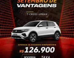 VOLKSWAGEN T-CROSS 1.0 200 TSI TOTAL FLEX SENSE AUTOMÁTICO VOLKSWAGEN T-CROSS 1.0 200 TSI TOTAL FLEX SENSE AUTOMÁTICO