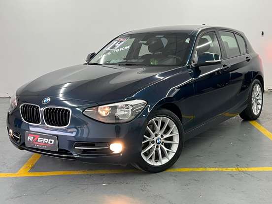 BMW-118i-1.6 SPORT GP 16V TURBO GASOLINA 4P AUTOMÁTICO BMW-118i-2013