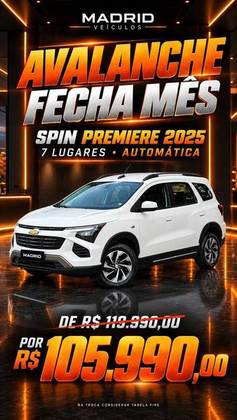 CHEVROLET SPIN 1.8 PREMIER 8V FLEX 4P AUTOMÁTICO