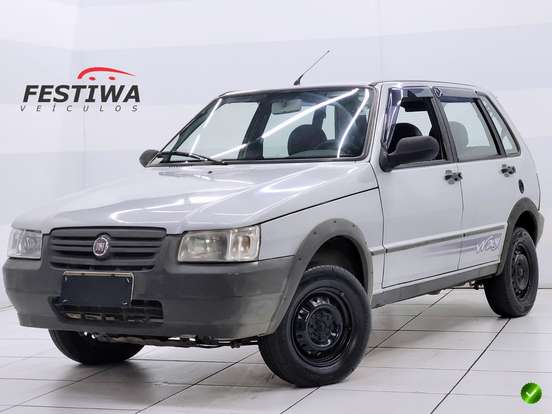 FIAT-UNO-1.0 MPI MILLE WAY ECONOMY 8V FLEX 4P MANUAL FIAT-UNO-2010