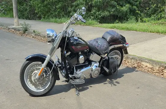 HARLEY-DAVIDSON-FAT BOY FLSTF-2007