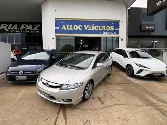 HONDA CIVIC 1.8 LXL 16V FLEX 4P AUTOMÁTICO