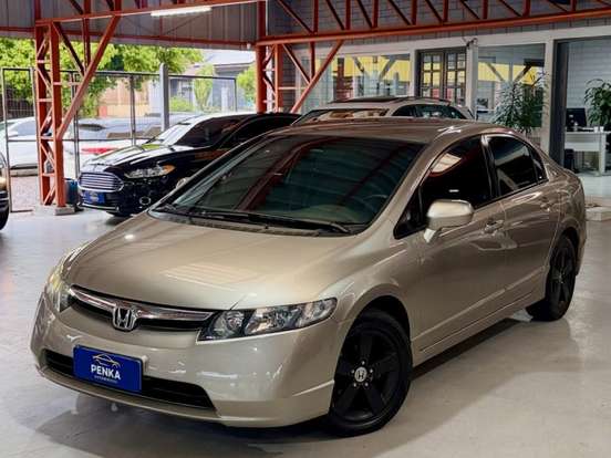 HONDA-CIVIC-1.8 LX 16V GASOLINA 4P AUTOMÁTICO HONDA-CIVIC-2006