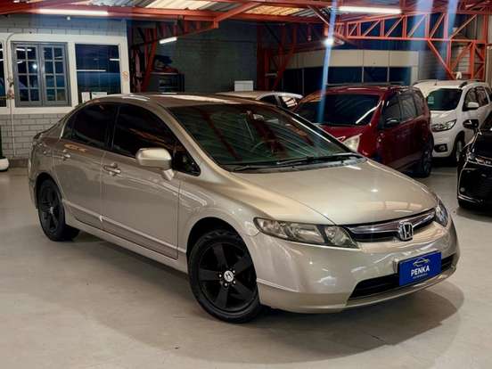 HONDA-CIVIC-1.8 LX 16V GASOLINA 4P AUTOMÁTICO HONDA-CIVIC-2006