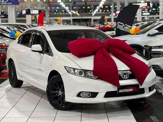 HONDA-CIVIC-1.8 LXS 16V FLEX 4P AUTOMÁTICO HONDA-CIVIC-2012