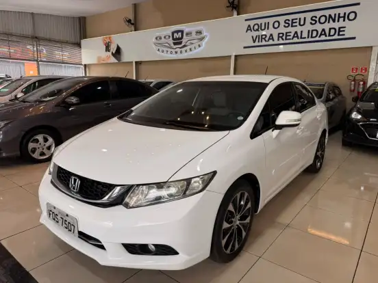 HONDA-CIVIC-2.0 LXR 16V FLEX 4P AUTOMÁTICO HONDA-CIVIC-2014