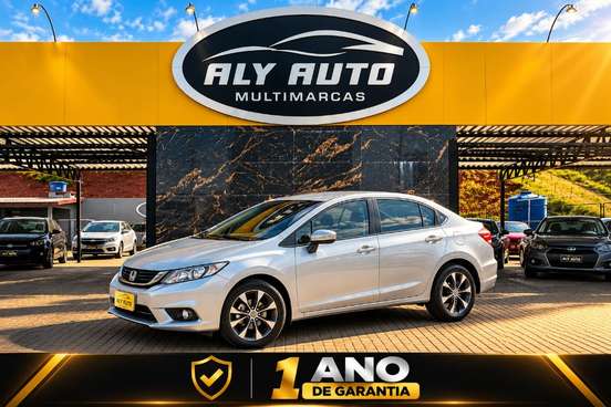 HONDA-CIVIC-2.0 LXR 16V FLEX 4P AUTOMÁTICO HONDA-CIVIC-2015