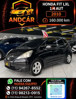 HONDA FIT 1.4 LXL 16V FLEX 4P AUTOMÁTICO