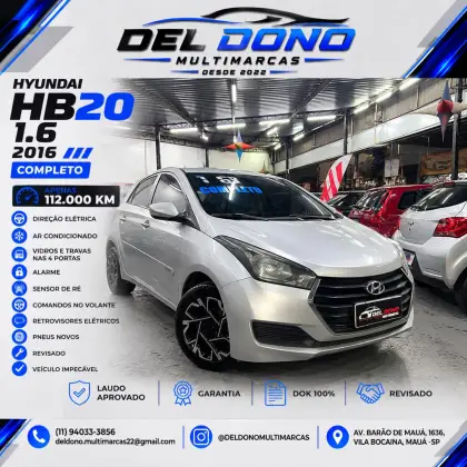 HYUNDAI HB20 1.6 COMFORT PLUS 16V FLEX 4P MANUAL