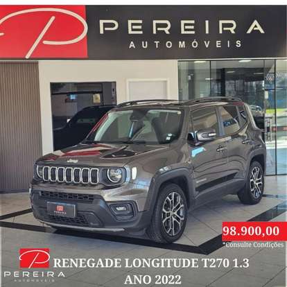 JEEP-RENEGADE-1.3 T270 TURBO FLEX LONGITUDE AT6 JEEP-RENEGADE-2022