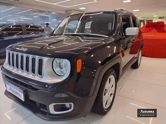 JEEP-RENEGADE-1.8 16V FLEX LIMITED 4P AUTOMÁTICO JEEP-RENEGADE-2018