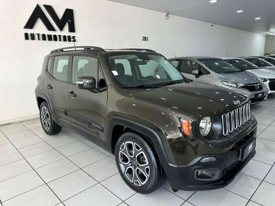 JEEP-RENEGADE-1.8 16V FLEX LONGITUDE 4P AUTOMÁTICO JEEP-RENEGADE-2017