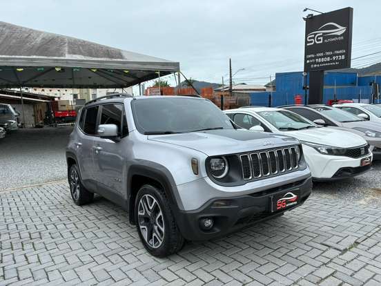 JEEP-RENEGADE-1.8 16V FLEX LONGITUDE 4P AUTOMÁTICO JEEP-RENEGADE-2021
