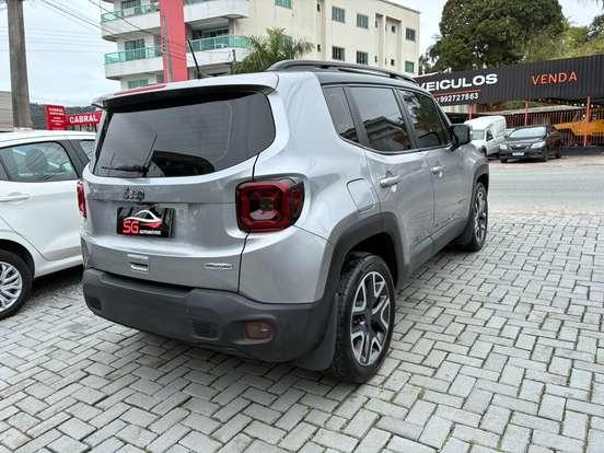 JEEP-RENEGADE-1.8 16V FLEX LONGITUDE 4P AUTOMÁTICO JEEP-RENEGADE-2021