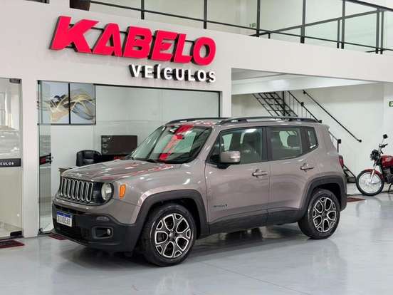 JEEP-RENEGADE-1.8 16V FLEX LONGITUDE 4P AUTOMÁTICO JEEP-RENEGADE-2017