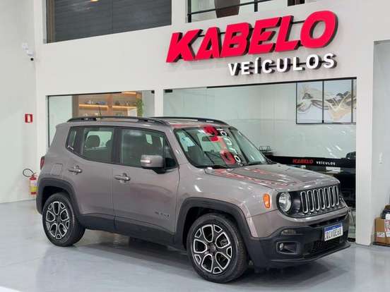 JEEP-RENEGADE-1.8 16V FLEX LONGITUDE 4P AUTOMÁTICO JEEP-RENEGADE-2017