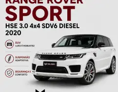 LAND ROVER RANGE ROVER SPORT 3.0 HSE 4X4 V6 24V TURBO DIESEL 4P AUTOMÁTICO LAND ROVER RANGE ROVER SPORT 3.0 HSE 4X4 V6 24V TURBO DIESEL 4P AUTOMÁTICO