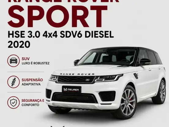 LAND ROVER-RANGE ROVER SPORT-3.0 HSE 4X4 V6 24V TURBO DIESEL 4P AUTOMÁTICO LAND ROVER-RANGE ROVER SPORT-2019