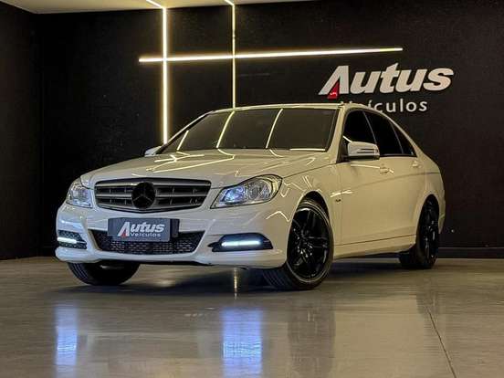 MERCEDES-BENZ-C 180-1.6 CGI CLASSIC 16V TURBO GASOLINA 4P AUTOMÁTICO MERCEDES-BENZ-C 180-2012