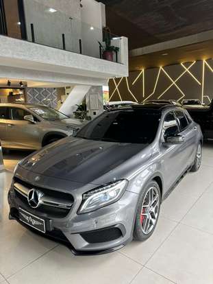 MERCEDES-BENZ-GLA 45 AMG-2.0 16V TURBO GASOLINA 4P AUTOMÁTICO MERCEDES-BENZ-GLA 45 AMG-2015
