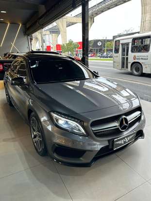 MERCEDES-BENZ-GLA 45 AMG-2.0 16V TURBO GASOLINA 4P AUTOMÁTICO MERCEDES-BENZ-GLA 45 AMG-2015