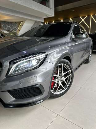 MERCEDES-BENZ-GLA 45 AMG-2.0 16V TURBO GASOLINA 4P AUTOMÁTICO MERCEDES-BENZ-GLA 45 AMG-2015