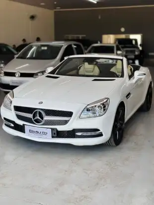 MERCEDES-BENZ-SLK 250-1.8 CGI 16V TURBO GASOLINA 2P AUTOMÁTICO MERCEDES-BENZ-SLK 250-2013