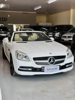 MERCEDES-BENZ-SLK 250-1.8 CGI 16V TURBO GASOLINA 2P AUTOMÁTICO MERCEDES-BENZ-SLK 250-2013
