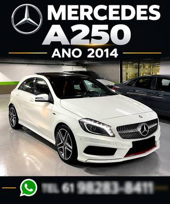 MERCEDES-BENZ A 250 2.0 SPORT TURBO GASOLINA 4P AUTOMATIZADO