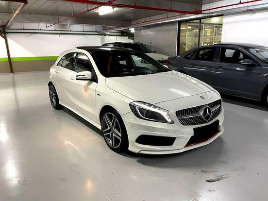 MERCEDES-BENZ-A 250-2.0 SPORT TURBO GASOLINA 4P AUTOMATIZADO MERCEDES-BENZ-A 250-2014