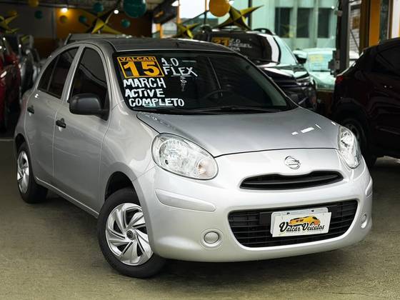 NISSAN MARCH 1.0 ACTIVE 16V FLEX 4P MANUAL