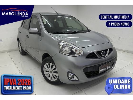 NISSAN MARCH 1.0 S 12V FLEX 4P MANUAL