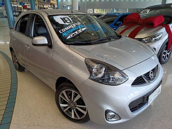 NISSAN-MARCH-1.6 SL 16V FLEXSTART 4P XTRONIC NISSAN-MARCH-2018