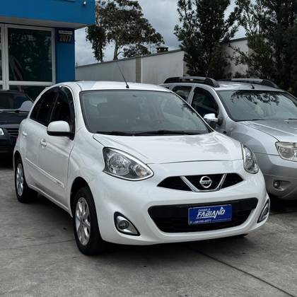 NISSAN MARCH 1.6 SV 16V FLEX 4P MANUAL