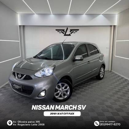 NISSAN MARCH 1.6 SV 16V FLEX 4P XTRONIC