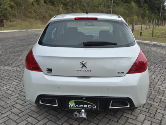 PEUGEOT-308-1.6 GRIFFE THP 16V GASOLINA 4P AUTOMÁTICO PEUGEOT-308-2015