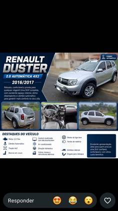 RENAULT DUSTER 2.0 16V HI-FLEX DAKAR II AUTOMÁTICO
