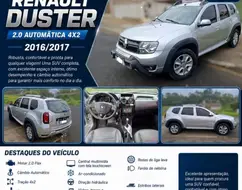 RENAULT DUSTER 2.0 16V HI-FLEX DAKAR II AUTOMÁTICO RENAULT DUSTER 2.0 16V HI-FLEX DAKAR II AUTOMÁTICO