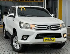 TOYOTA HILUX 2.7 SRV 4X4 CD 16V FLEX 4P AUTOMÁTICO TOYOTA HILUX 2.7 SRV 4X4 CD 16V FLEX 4P AUTOMÁTICO