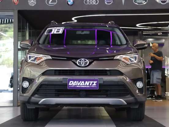 TOYOTA-RAV4-2.0 TOP 4X2 16V GASOLINA 4P AUTOMÁTICO TOYOTA-RAV4-2018